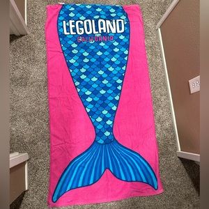 Legoland California Mermaid Beach Towel